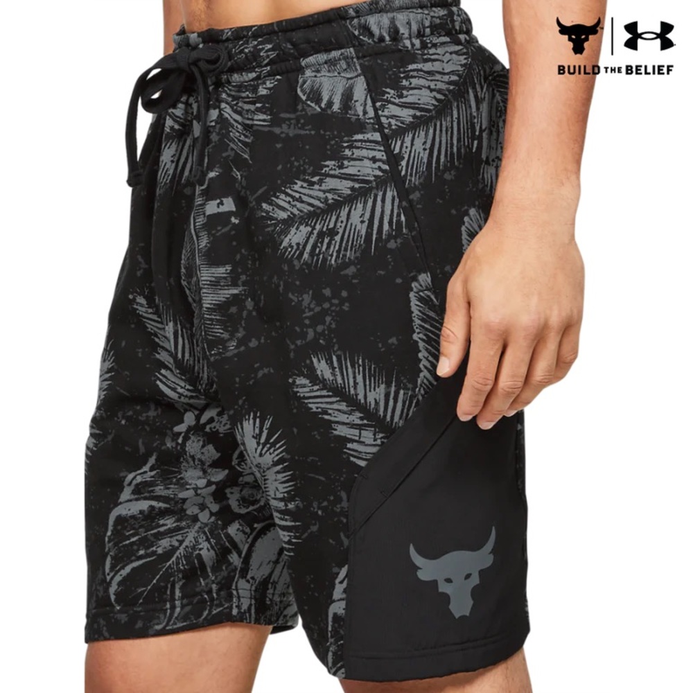 Under Armour Project Rock Tropical Terry Shorts Men’s M
